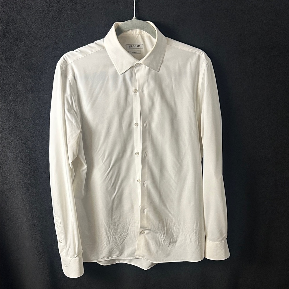 Haggar Men's White Shirt